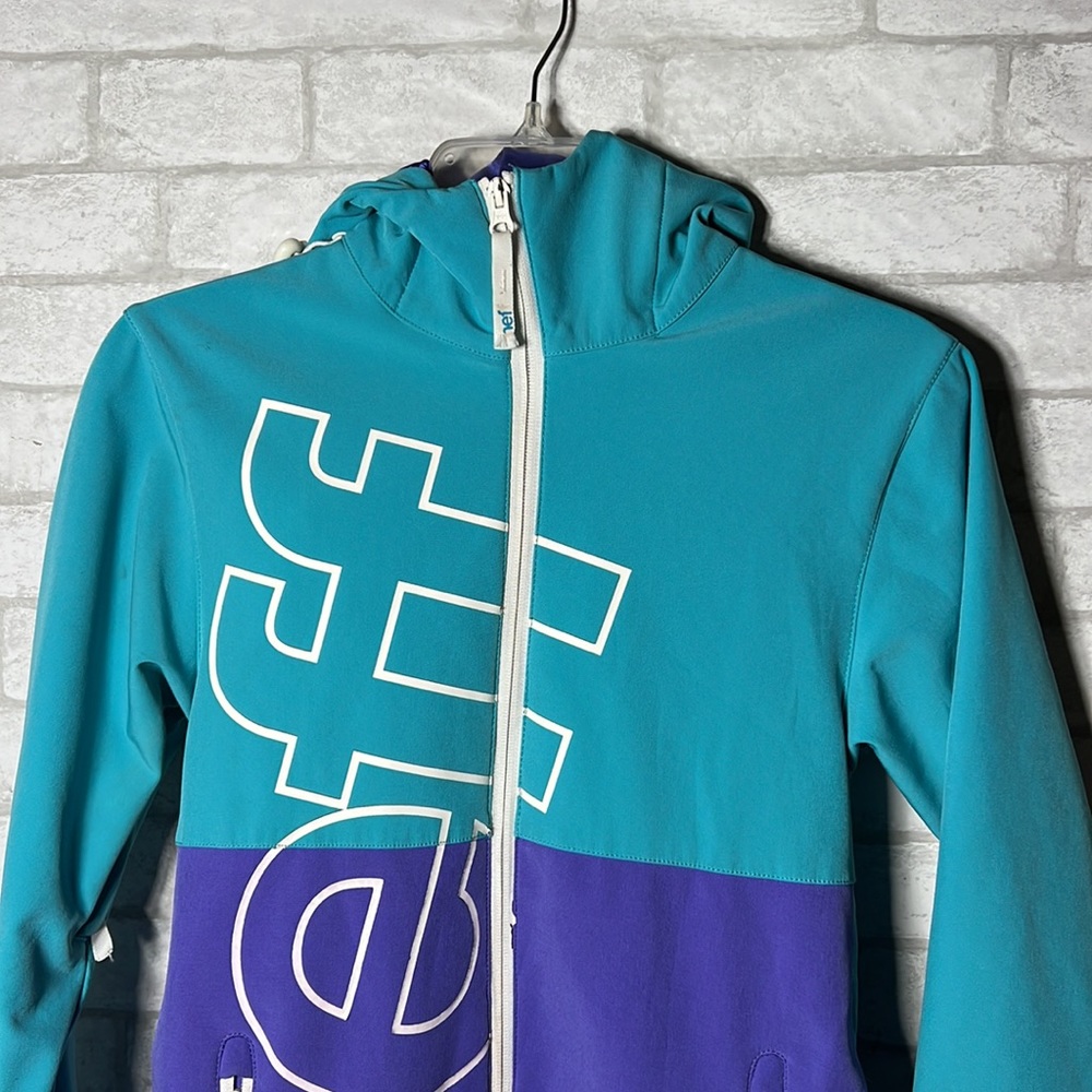 Neff Daily Soft Shell Colorblock Winter Jacket Si… - image 2